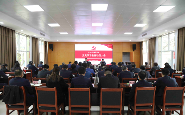 伟德源自英国始于1946集团召开党史学习教育动员大会